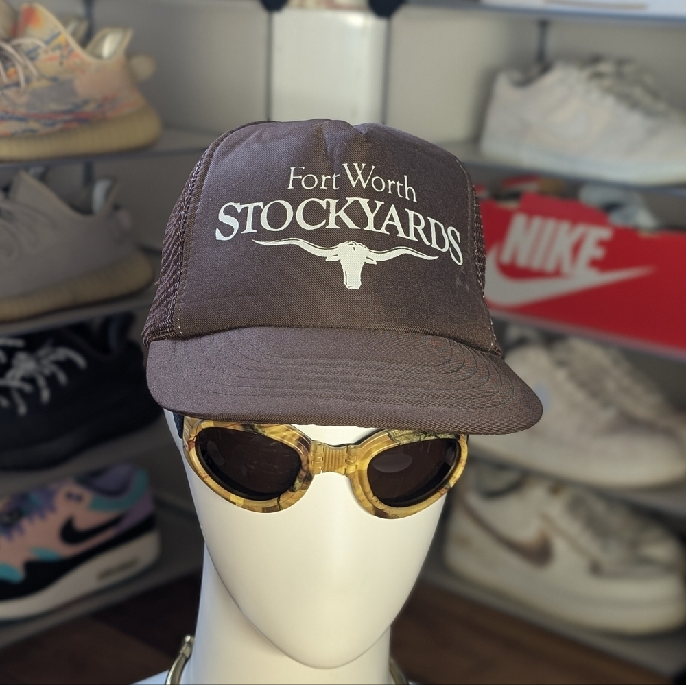 Fort Worth Stockyards Vintage Trucker Hat (OS)